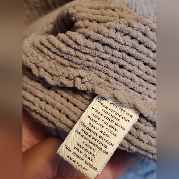 Tan crew neck knit sweater Sonoma size XL - Picture 4 of 5